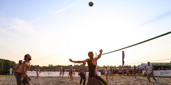 Photo Volleyball court